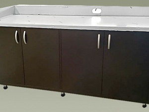 banchi piani bar inox